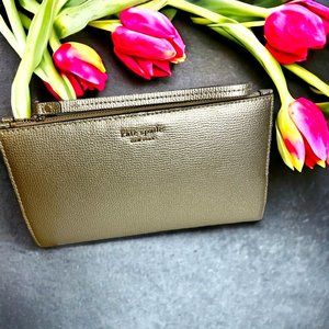 Kate Spade Wristlet Wallet Gold